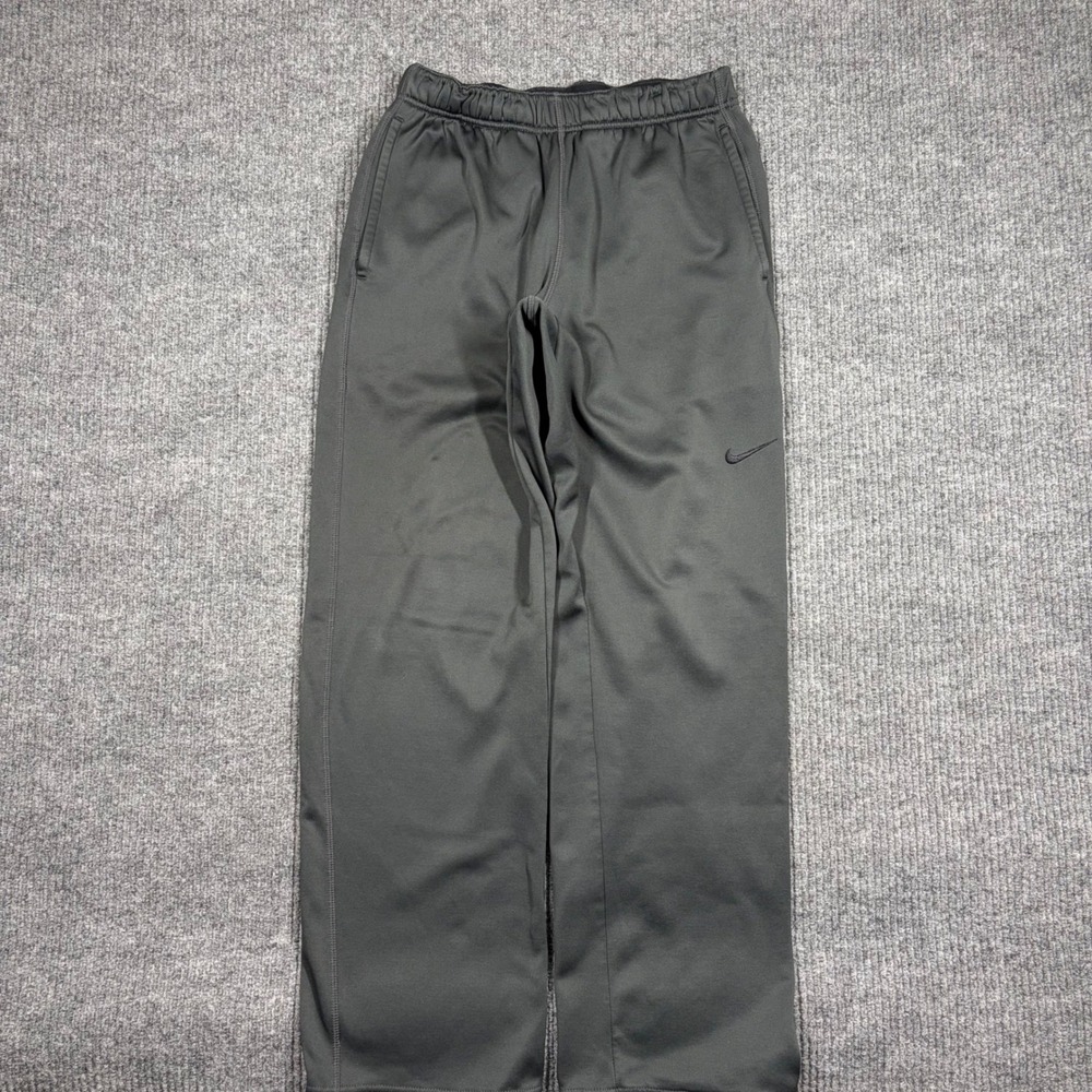 Nike Sweatpants Men's S Therma-FIT Gray Fleece Lined Training 379431-061